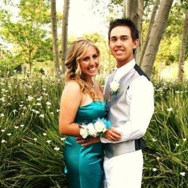 Stephanie's senior prom