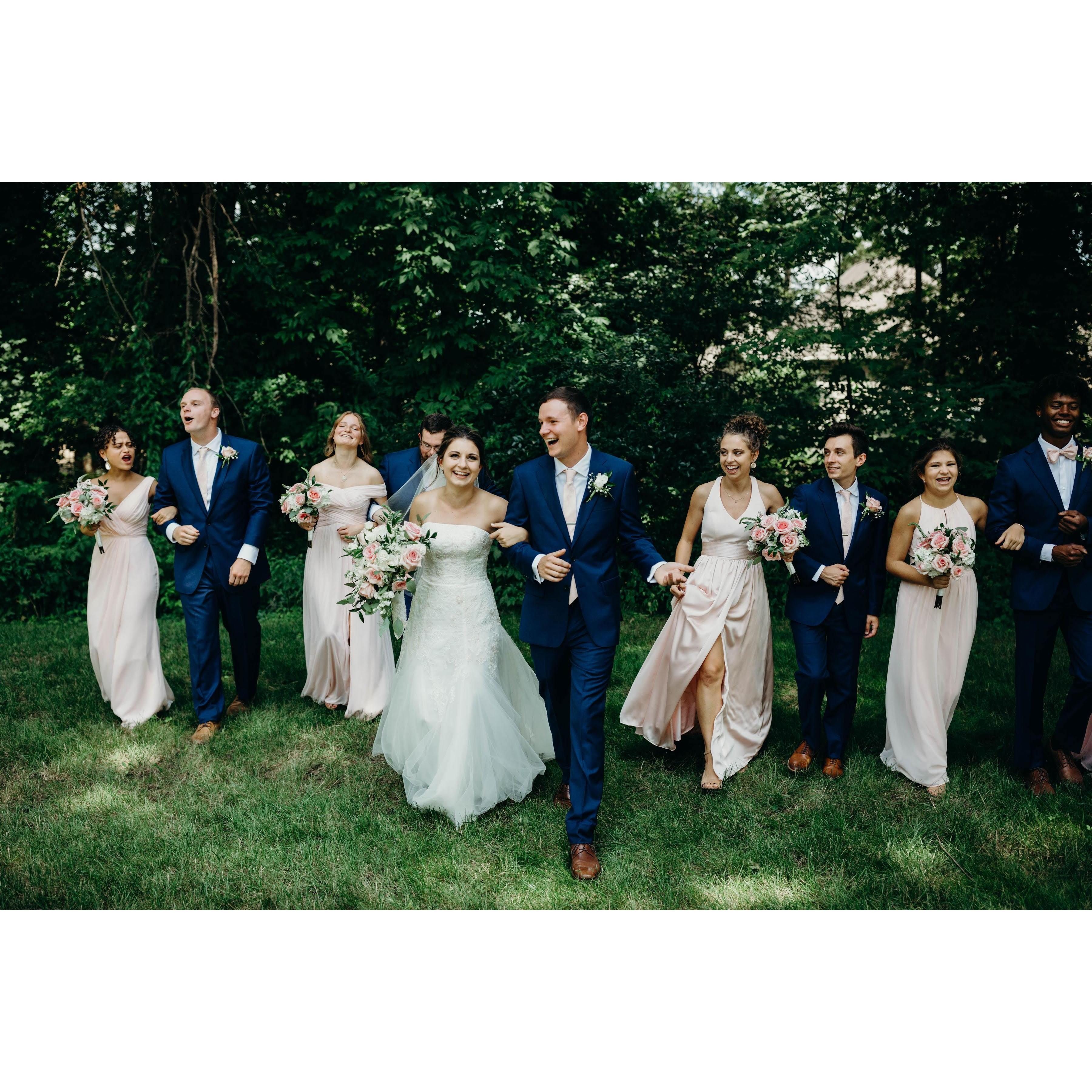 Shout out to the Daugherty fam, Abi (MOH) and her husband Jack's wedding 2 summers ago in 2019.