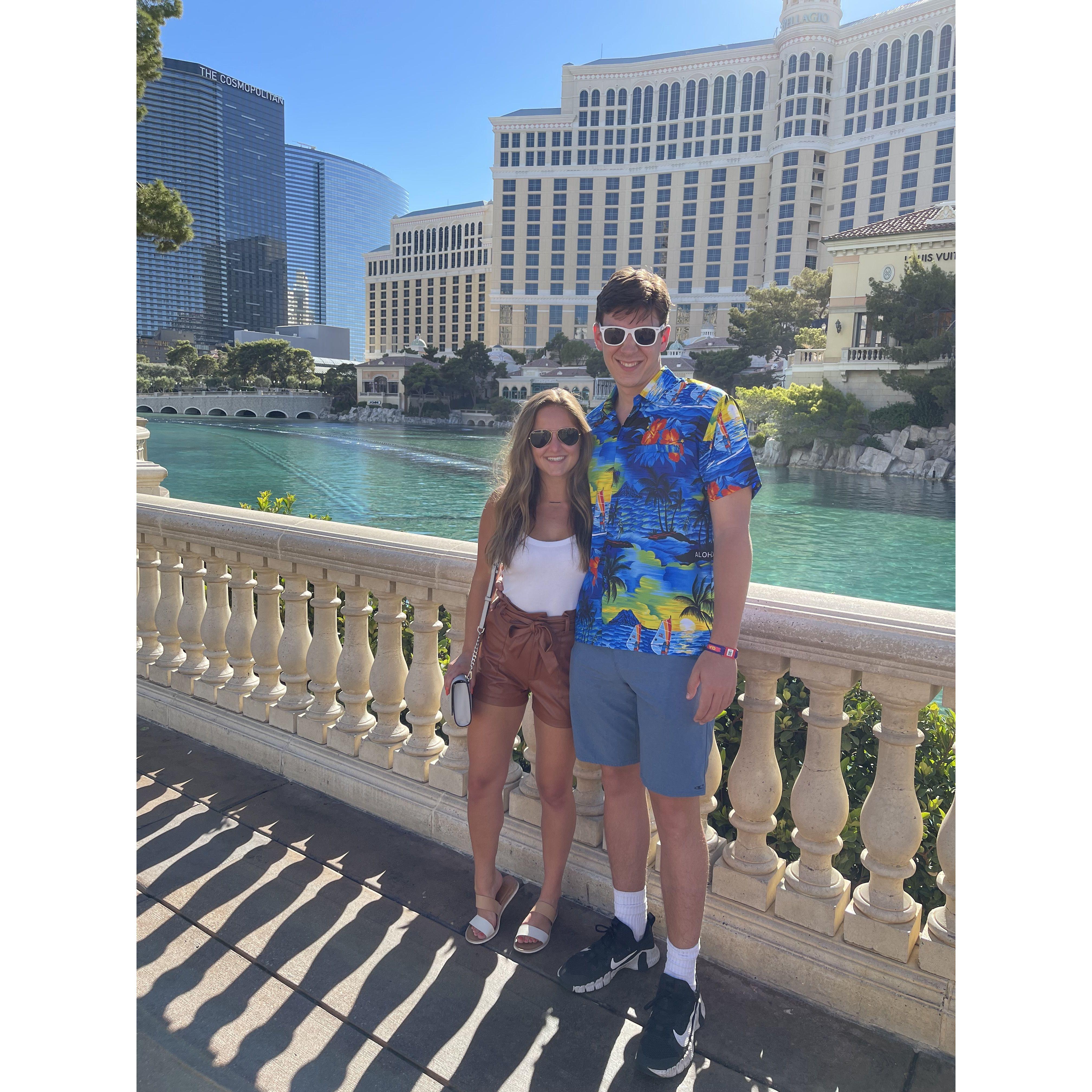 Senior Year Labor Day trip to Vegas '21