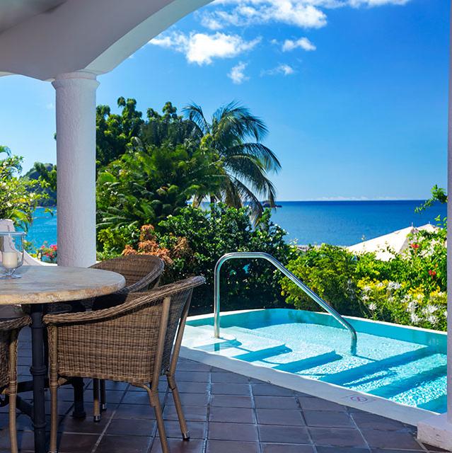 5 nights in the Oceanview Villa at Cap Maison, St Lucia