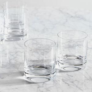 Short Crystal Drinking Glass Set