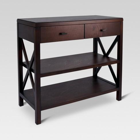 Owings Console Table 2 Shelf with Drawers - Threshold™