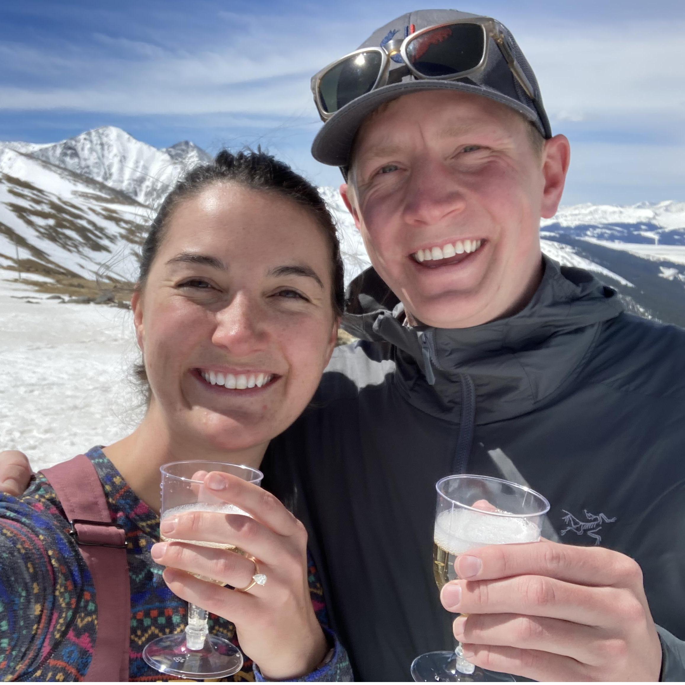 ENGAGED on the Peak in Breckenridge!!