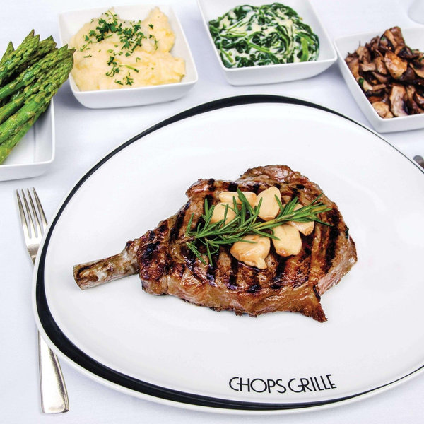 Chops grille dinner for two
