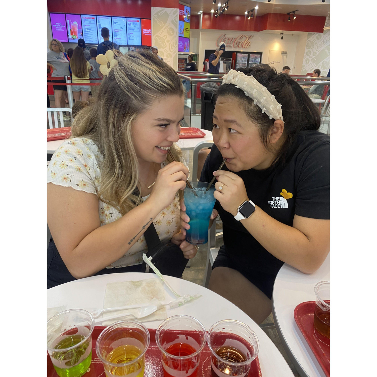 Visiting Coca-cola world in Las Vegas!