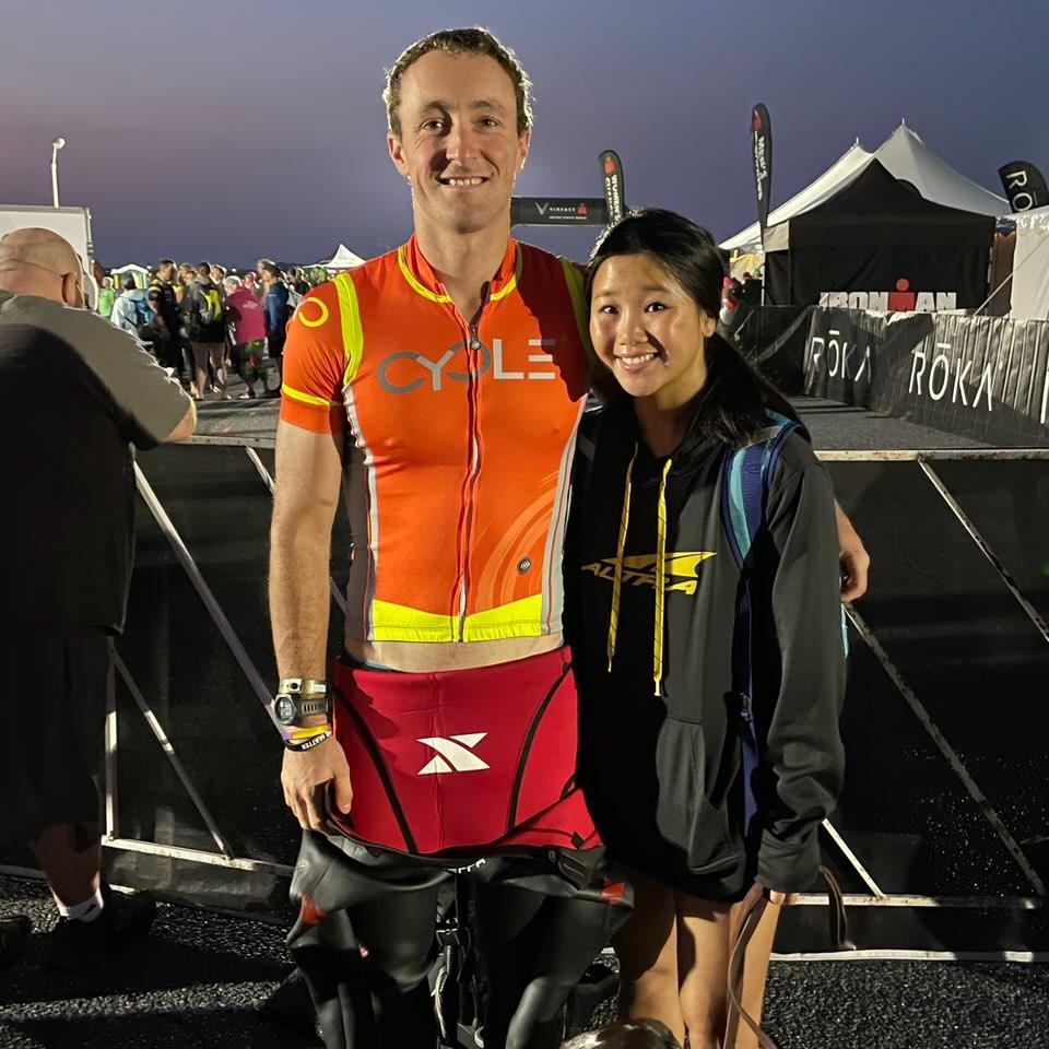 Dan's first full IronMan!