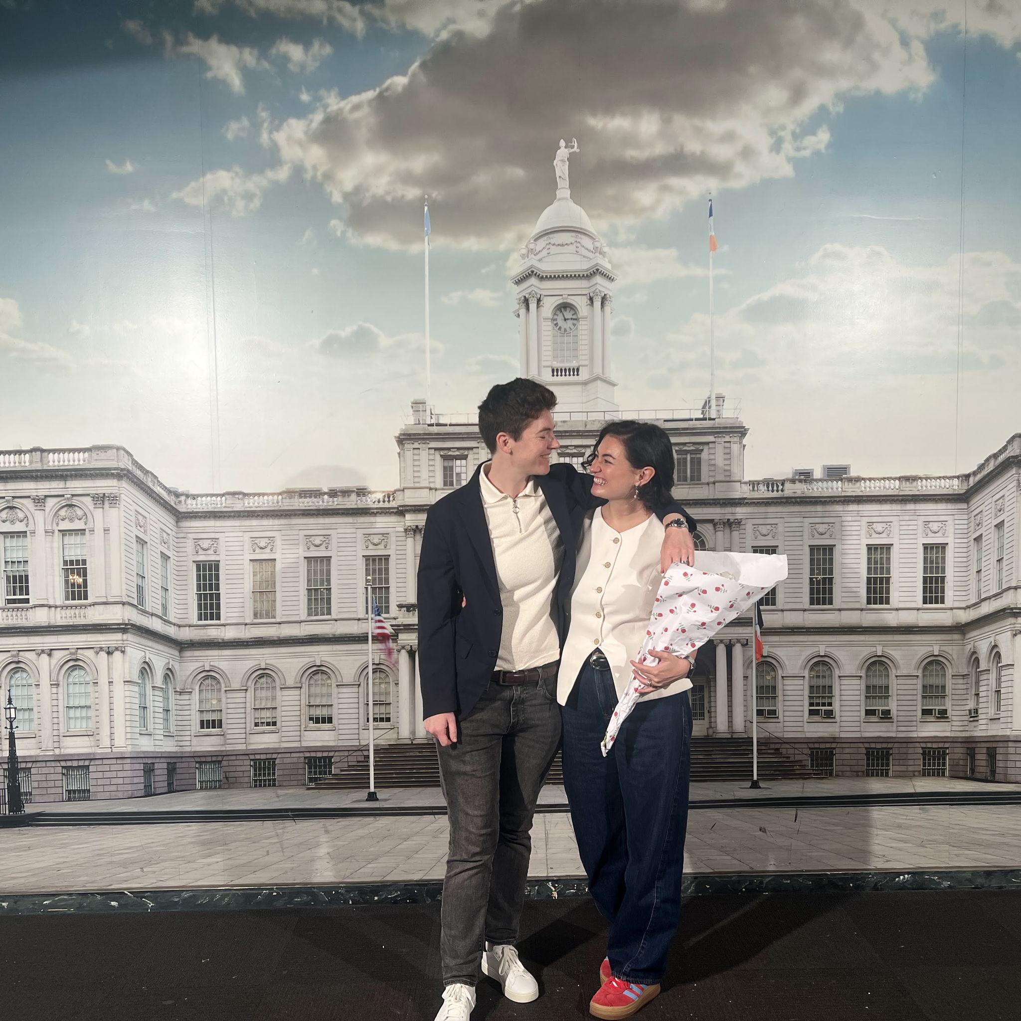 Our domestic partnership in NYC!