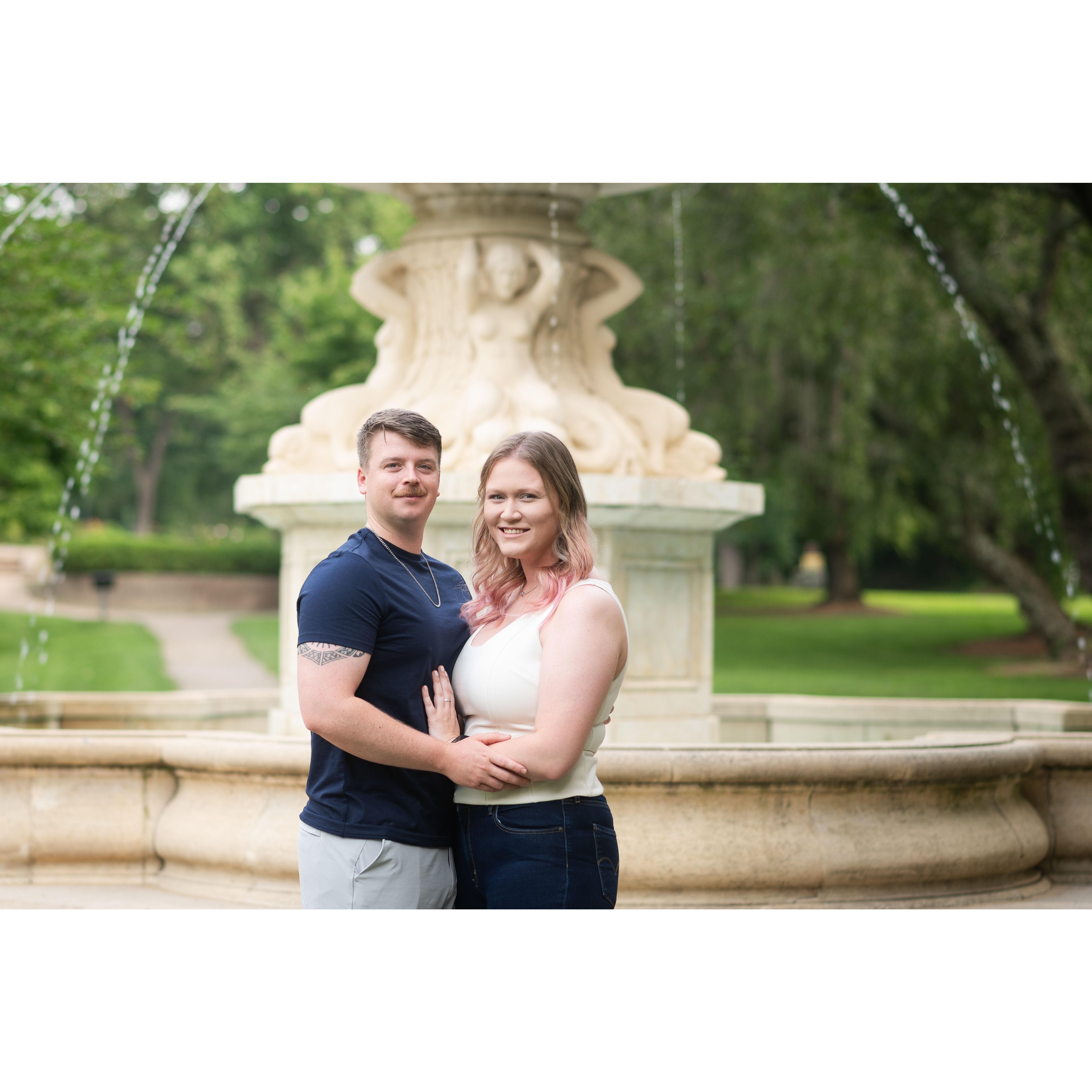 Our first "real" picture together.