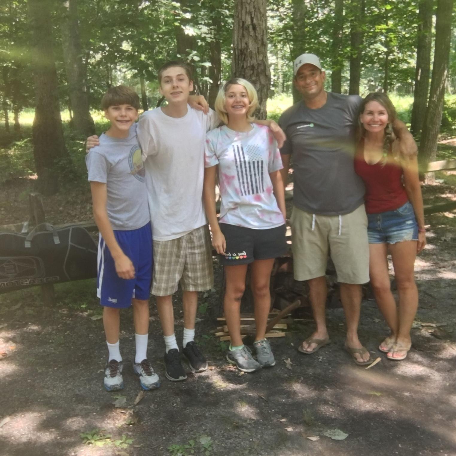 Camping with the crew!