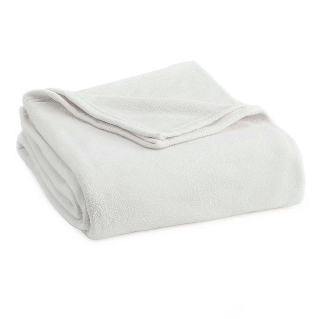 Vellux Microfleece King Blanket in Star White