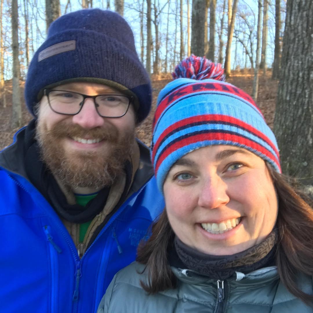 Coldest camping of our lives. We only made it one night.