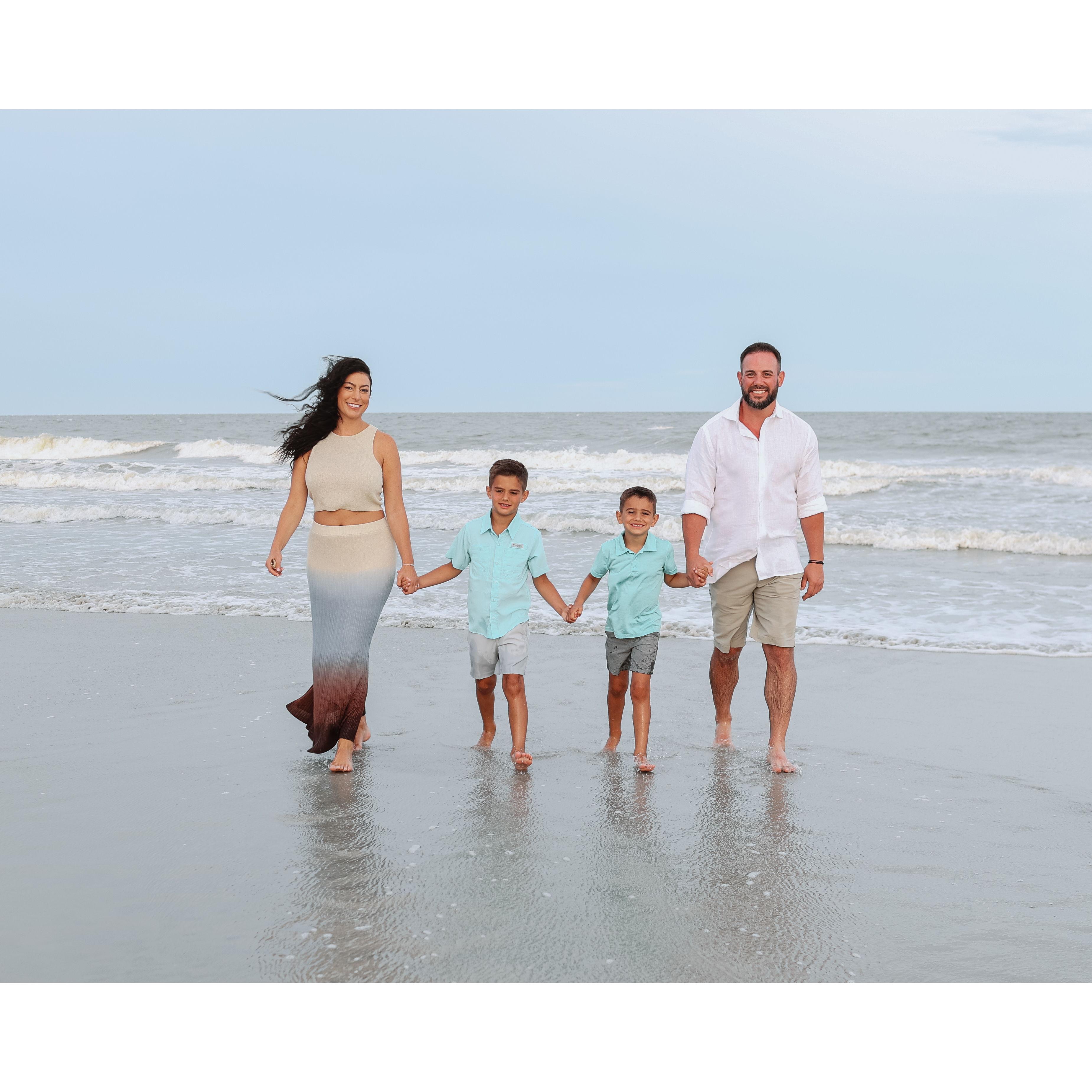 Justin proposed on the Beach at Hilton Head Island