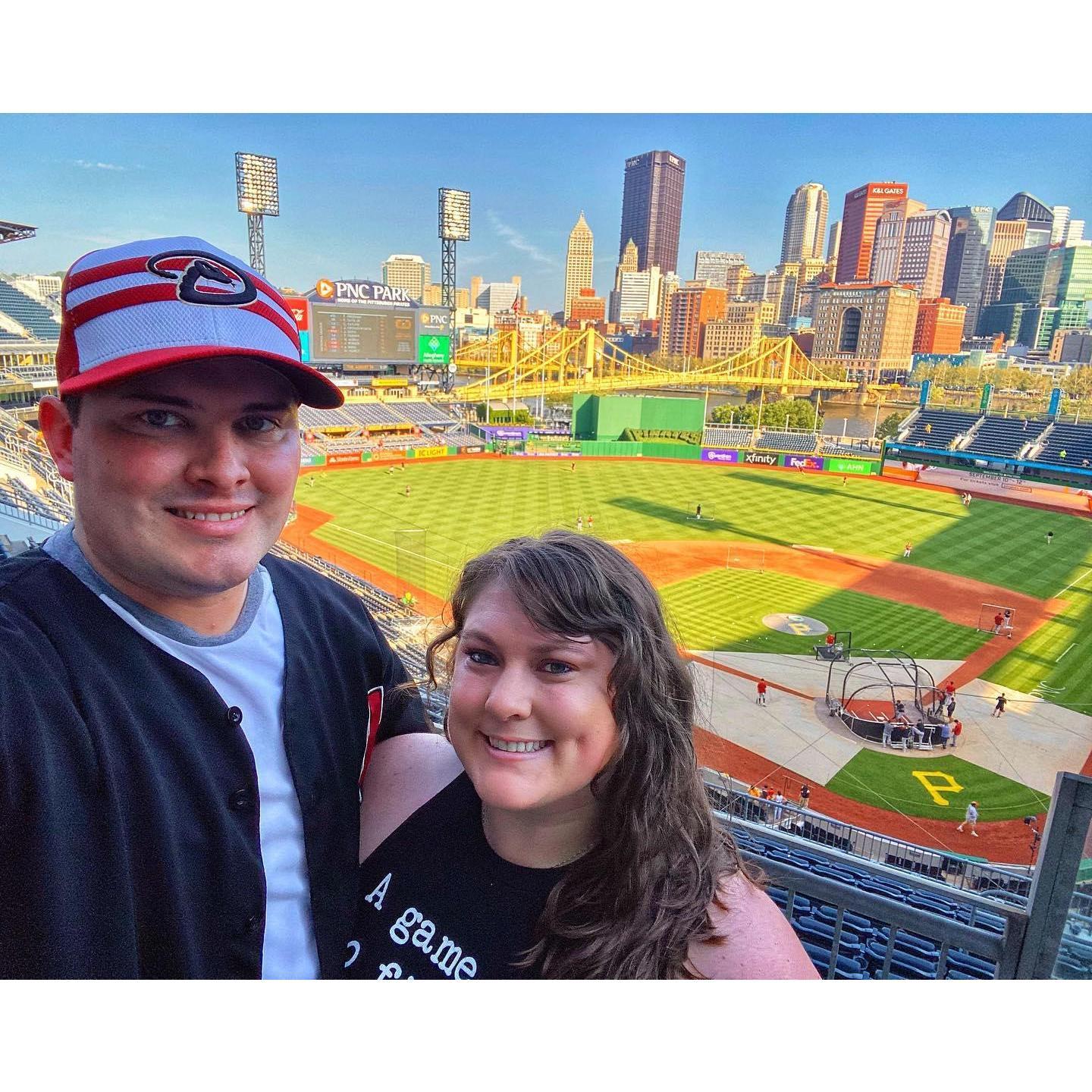 On our quest to see every MLB stadium (Pittsburgh, PA)