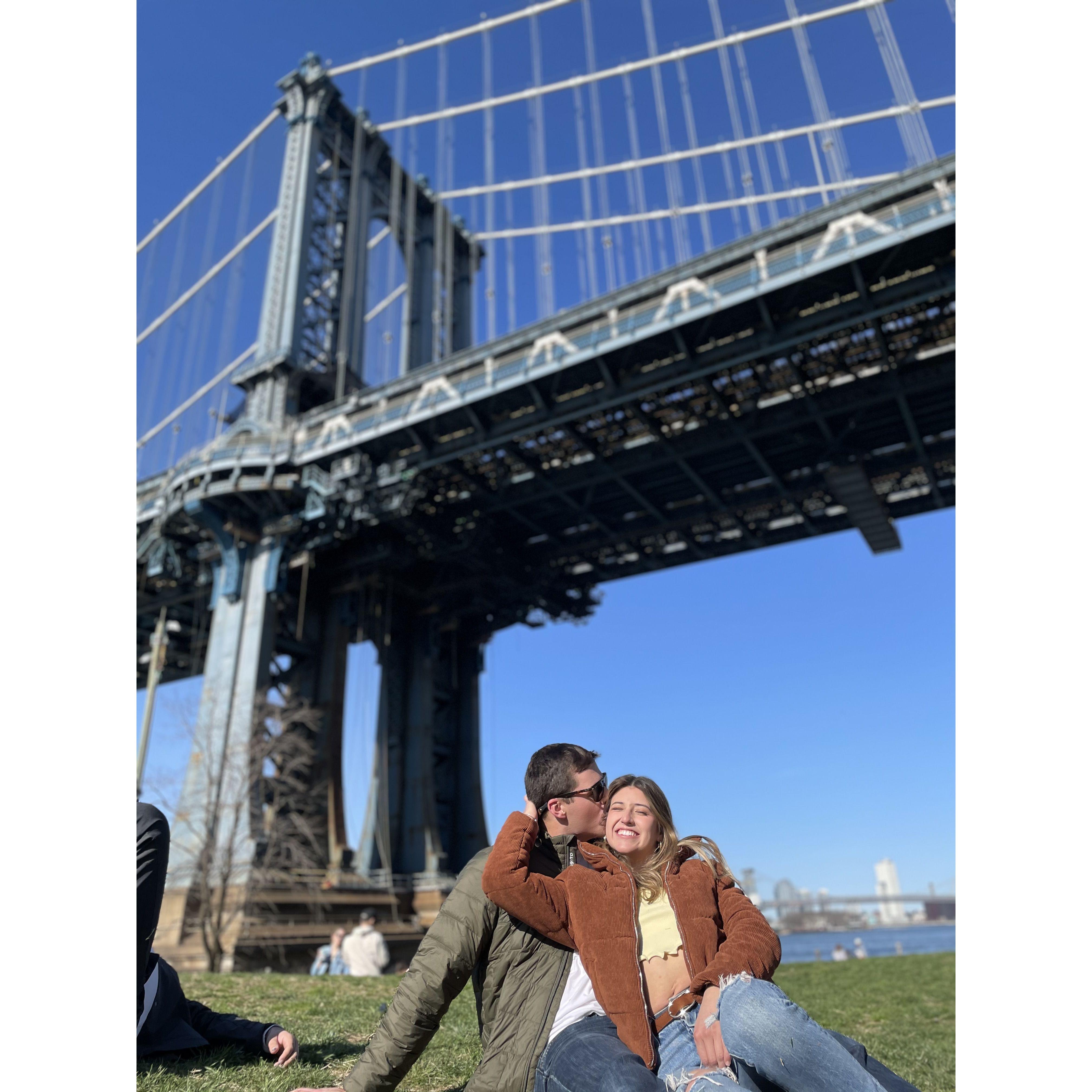 Fun filled day with brunch and the Brooklyn bridge in NYC