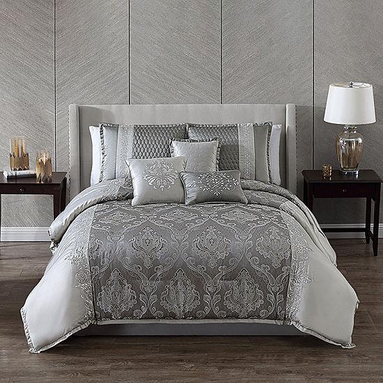 Riverbrook Home Kolina 7-pc. Jacquard Comforter Set