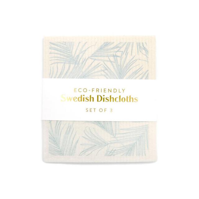 3pk Botanical Swedish Dishcloths
