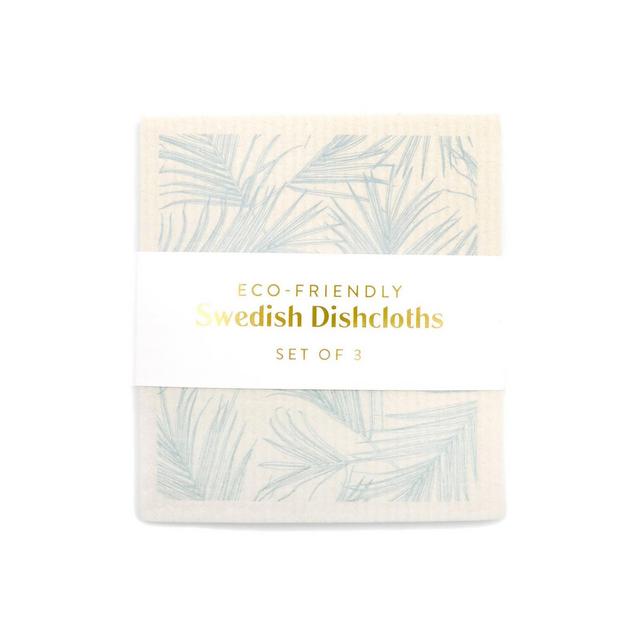 3pk Botanical Swedish Dishcloths : Target