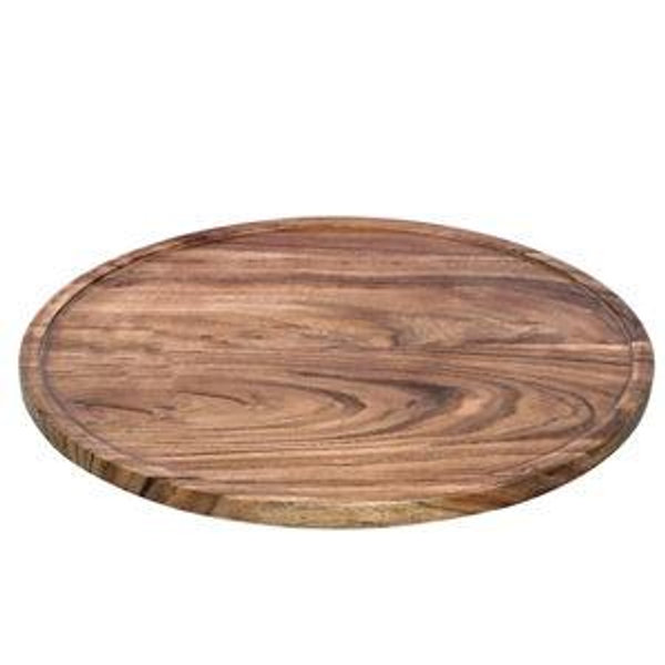 Natural Acacia Wood Charger Plate