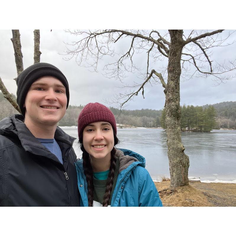Walking around Bass Lake in North Carolina 2022