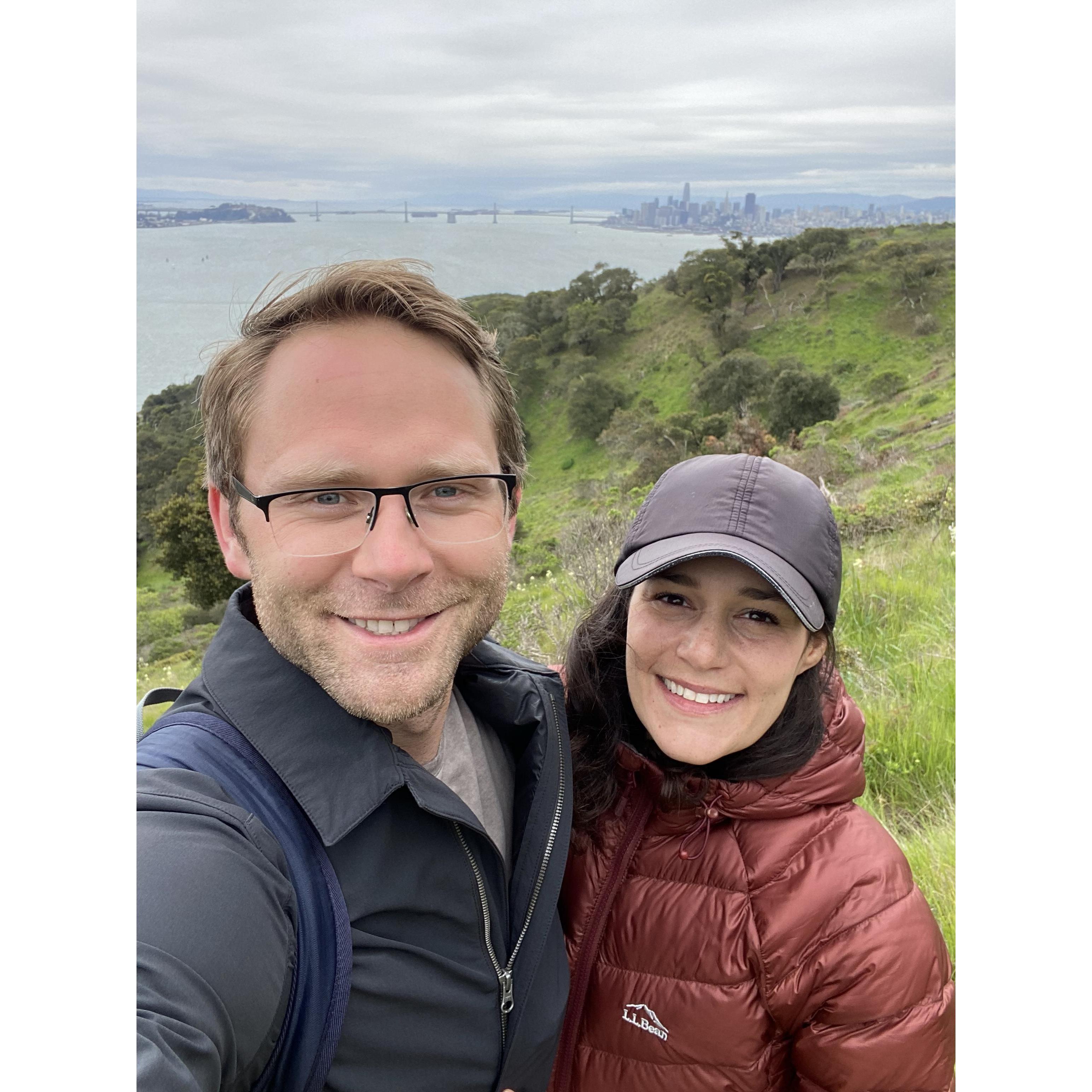 The day we woke up late but still managed to race to make the ferry to Angel Island in SF. Such a fun day hiking.