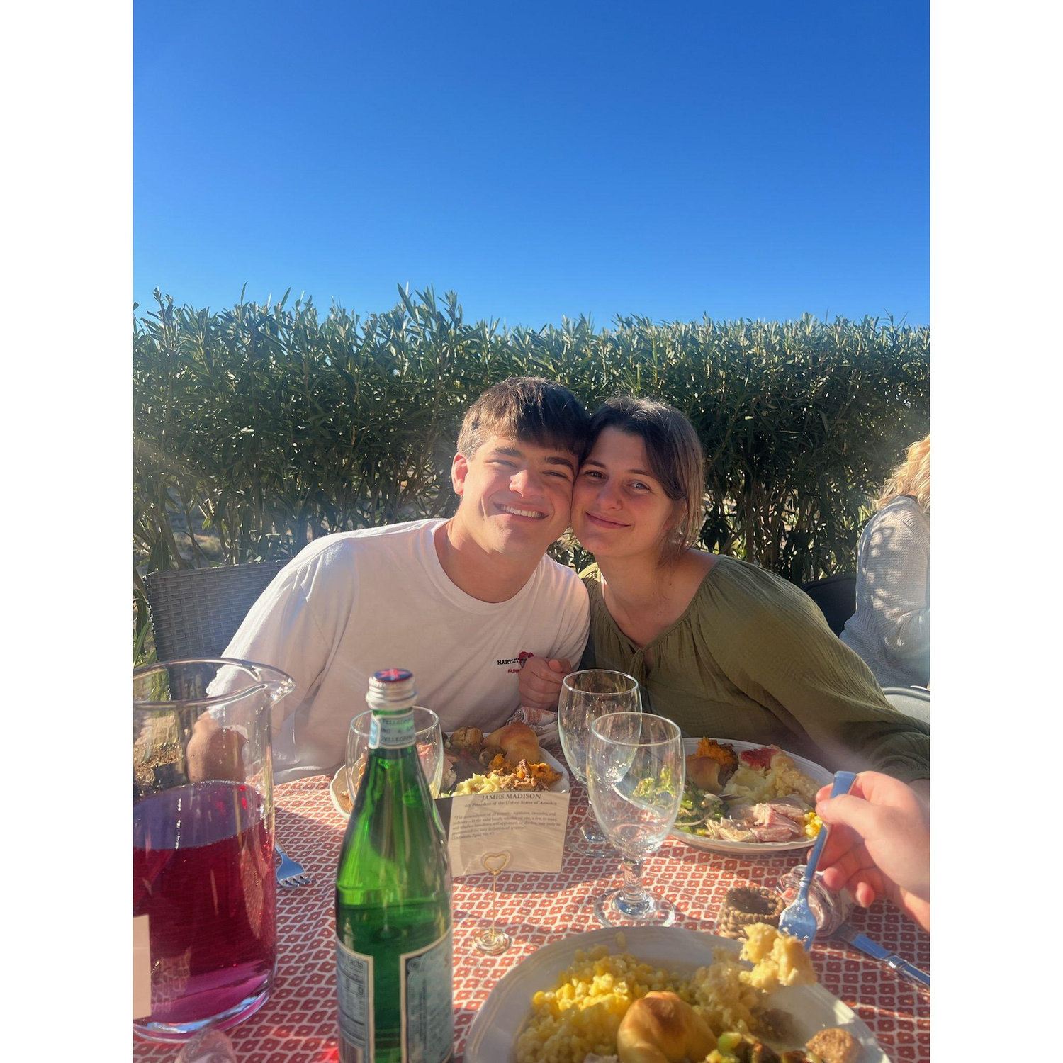 Conner made it to his first Coleman holiday this past Thanksgiving!