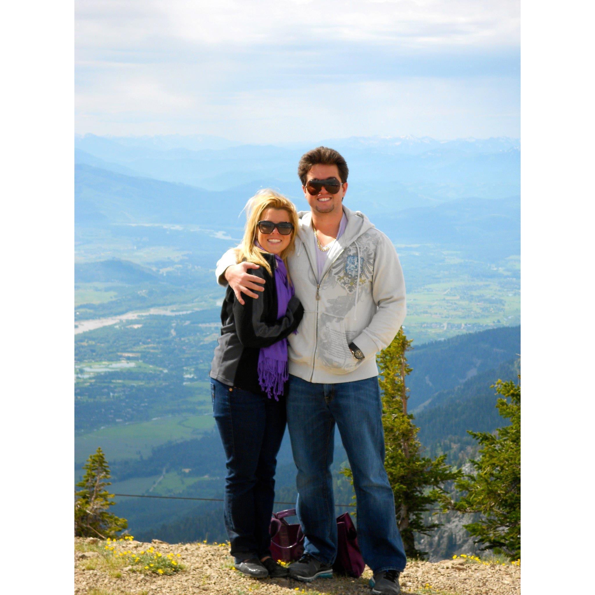 hiking Grand Teton