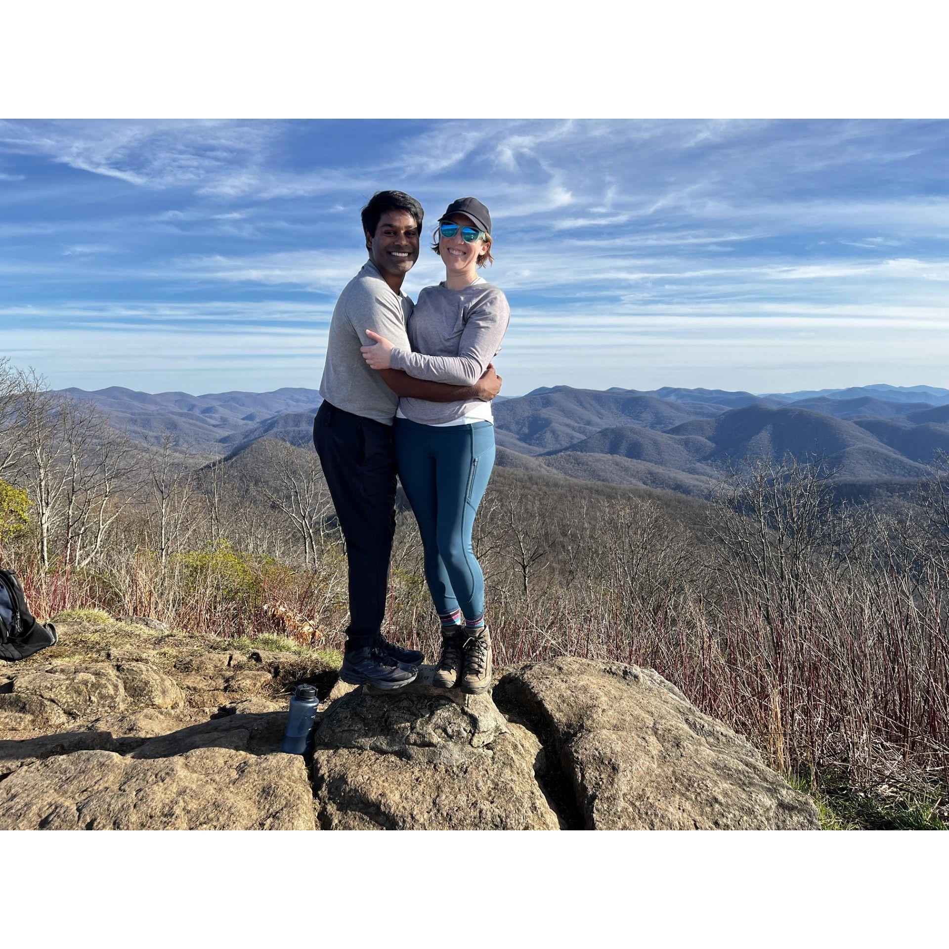 Hiking in Franklin, NC