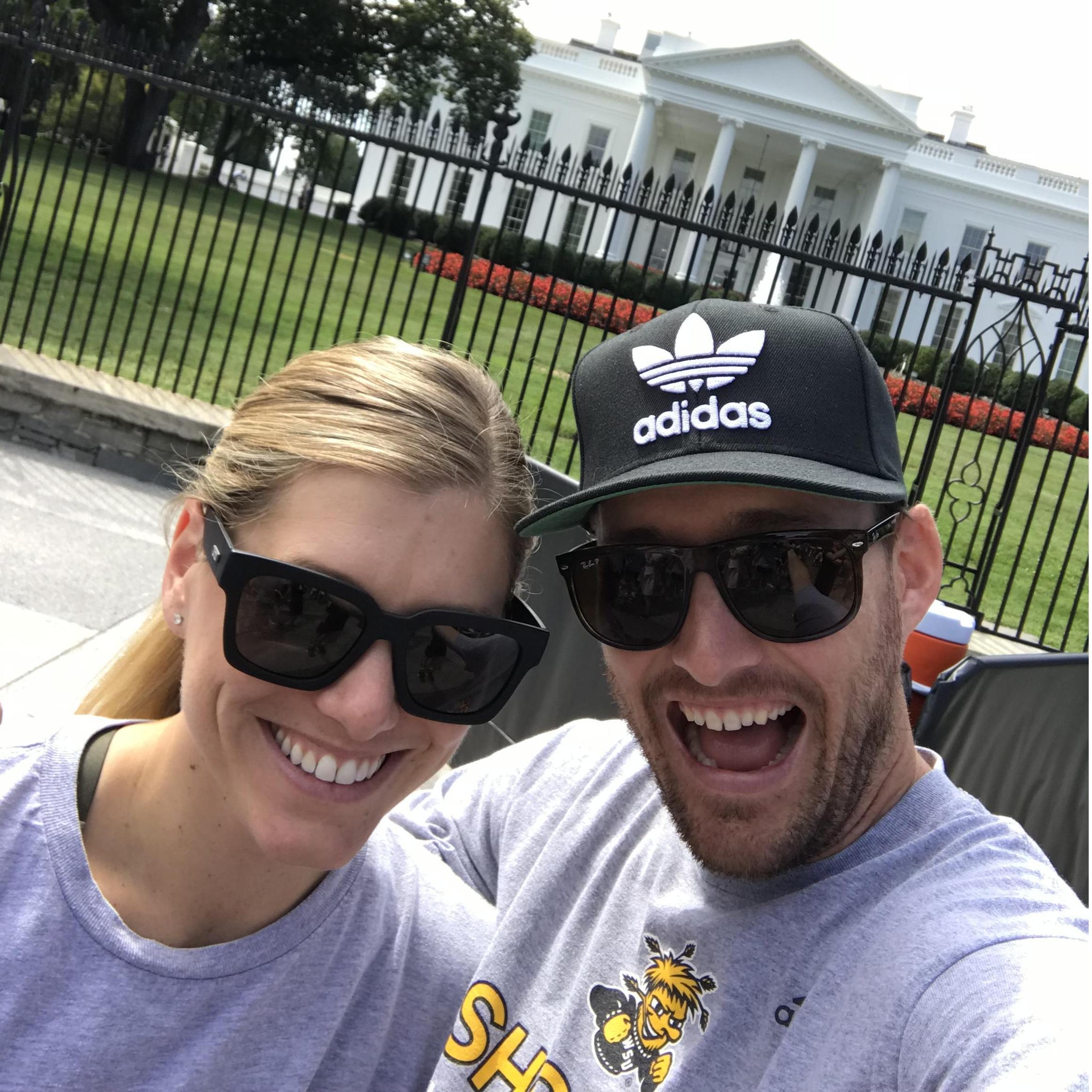 Next trip was to DC with our team!