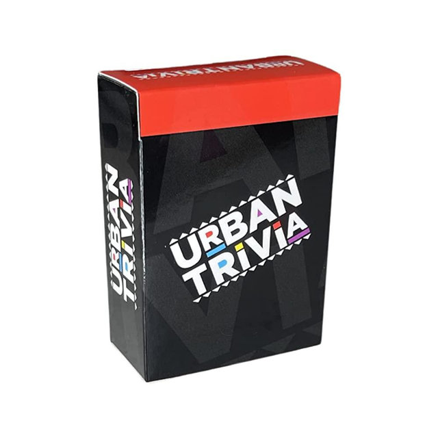 Urban Trivia Game - Black Trivia Card Game for The Culture! Fun Trivia on Black TV, Movies, Music, Sports, & Growing Up Black! Great Trivia for Adult Game Nights and Family Gatherings.