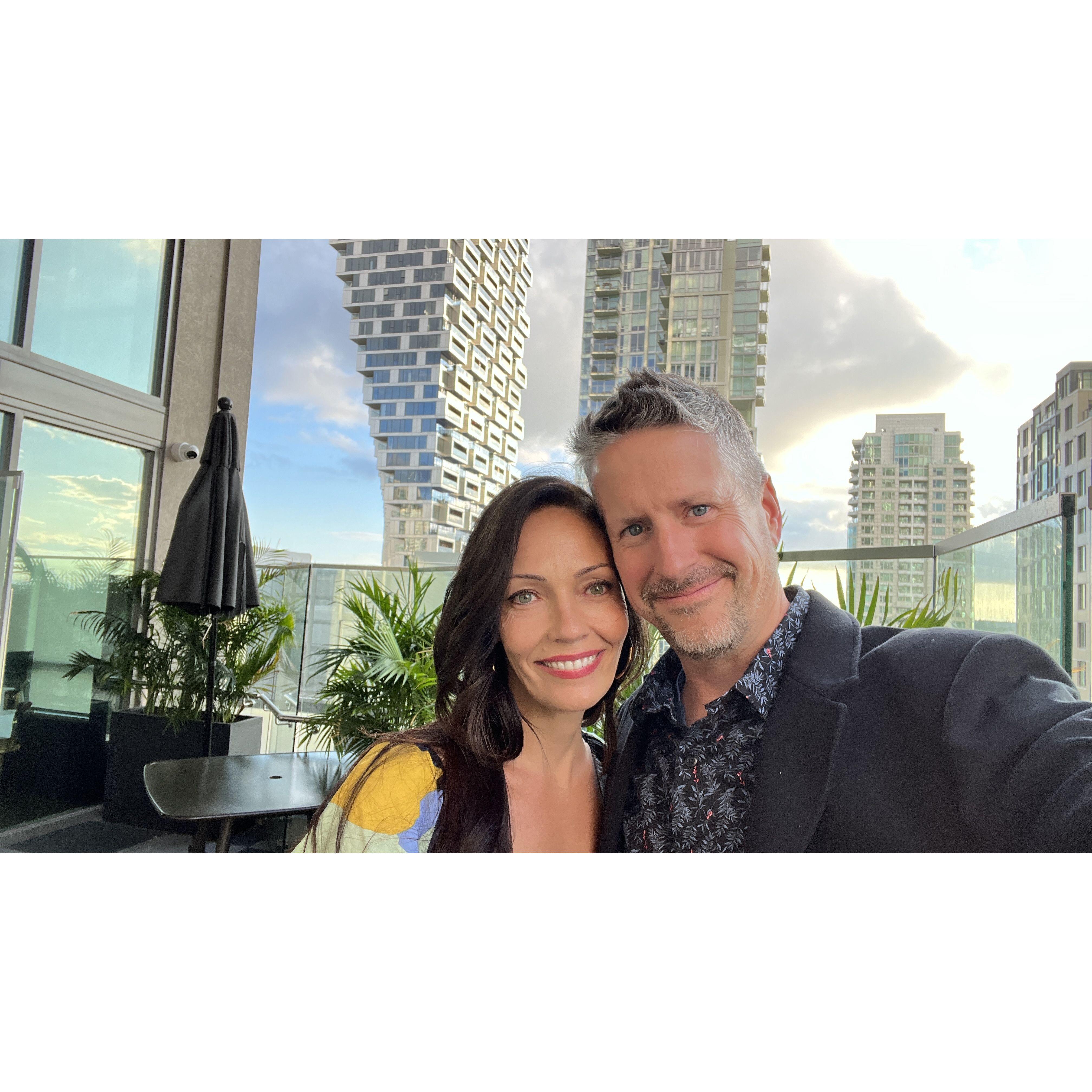 David’s family wedding in Canada