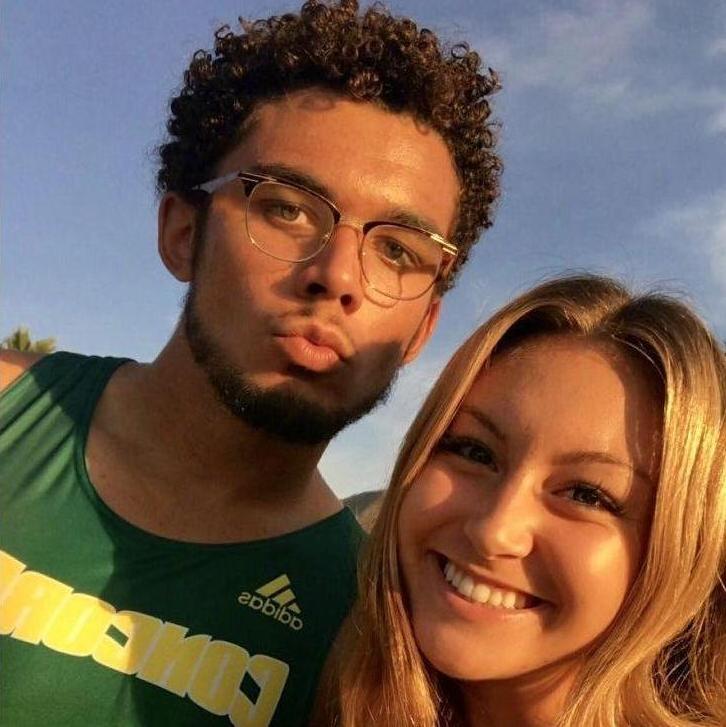 November 3rd, 2018- our first photo together & the day we started dating!