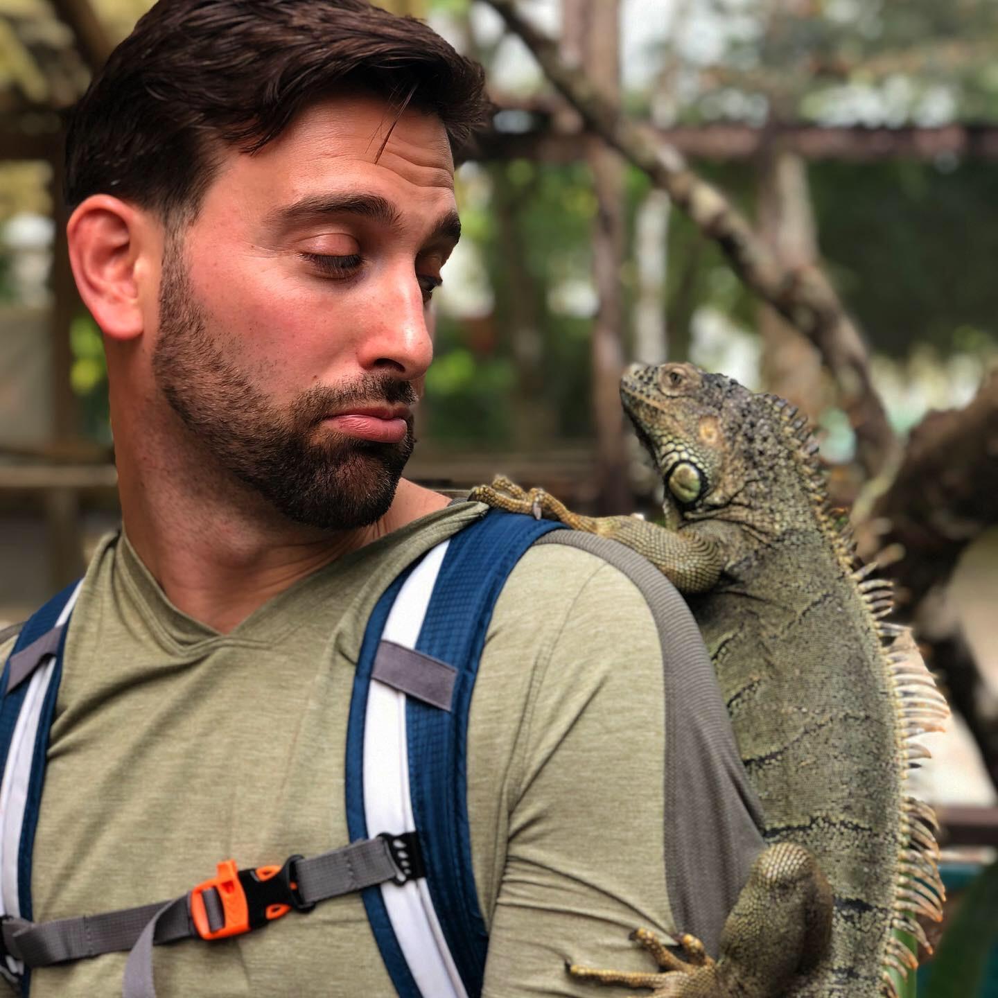 Always making new friends.
