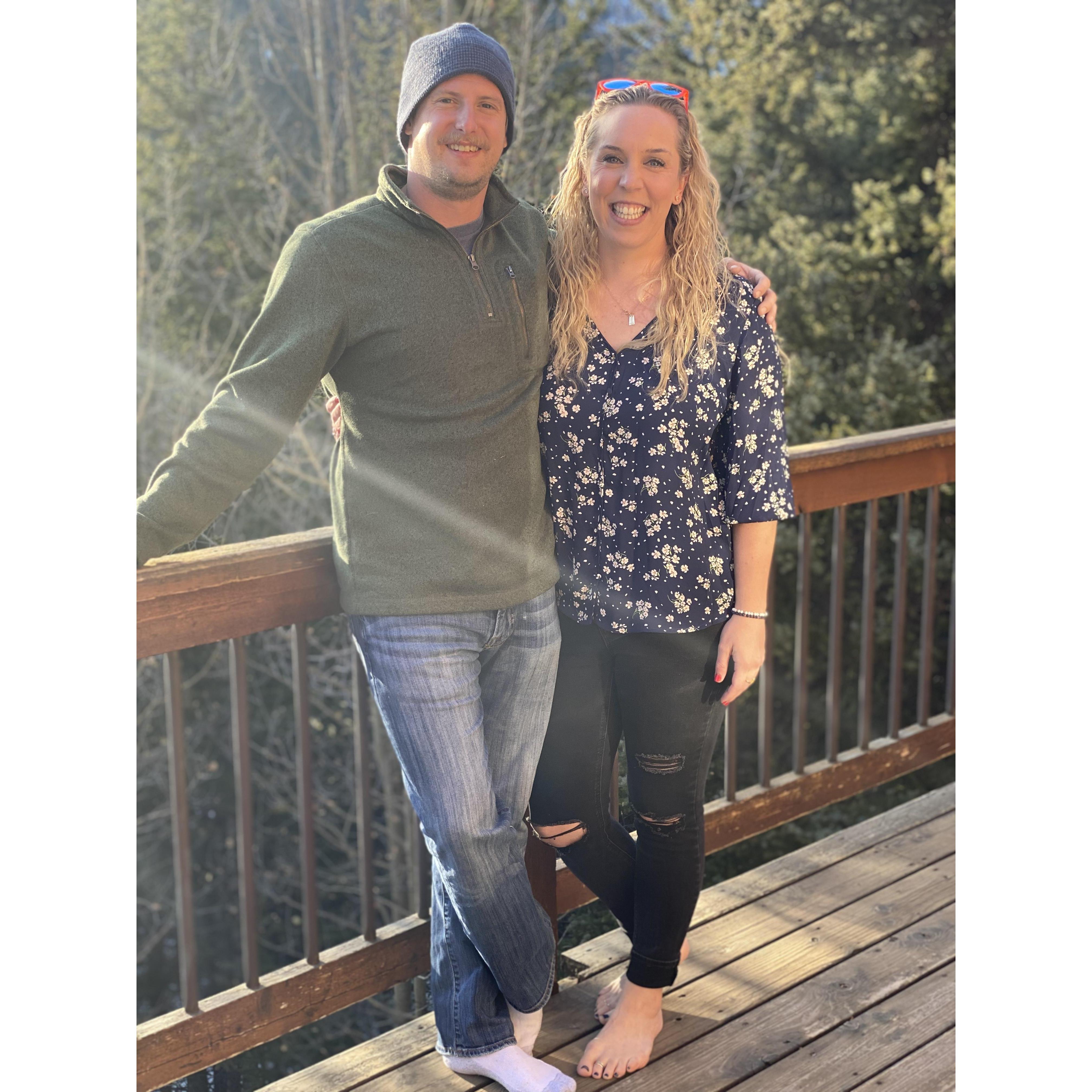 Soaking up the sun in Colorado
