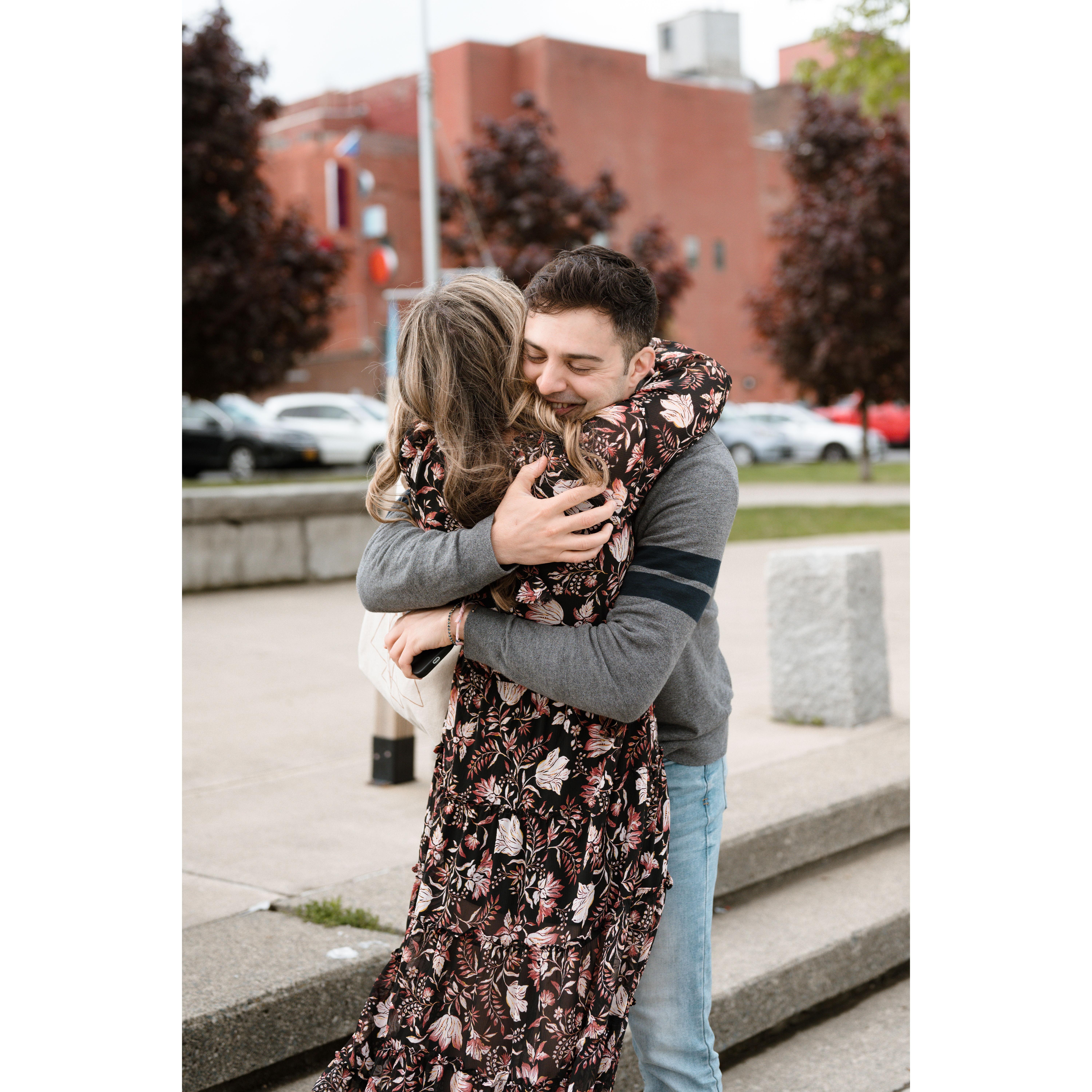 James had followed his friend through the market, taking beautiful videos so that Alyx
and Michael could always replay the day.