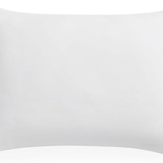 UGG 32238 Aimee Standard Basic Cooling Technology Bed Pillow and Sham Cover for Twin Full Queen Size Hypoallergenic Down Alternative Machine Washable Bedding Pillows, Standard 20 x 28-inch, White
