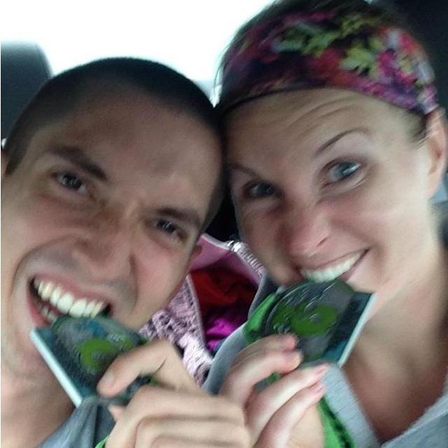 After Beast on the Bay in Erie. A 10 mile obstacle race along Presque Isle's beaches.