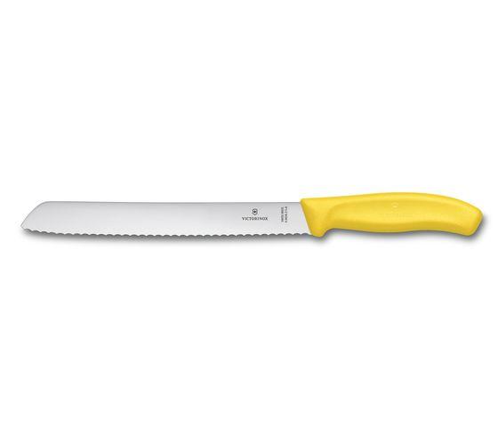 Swiss Classic Bread Knife, Yellow