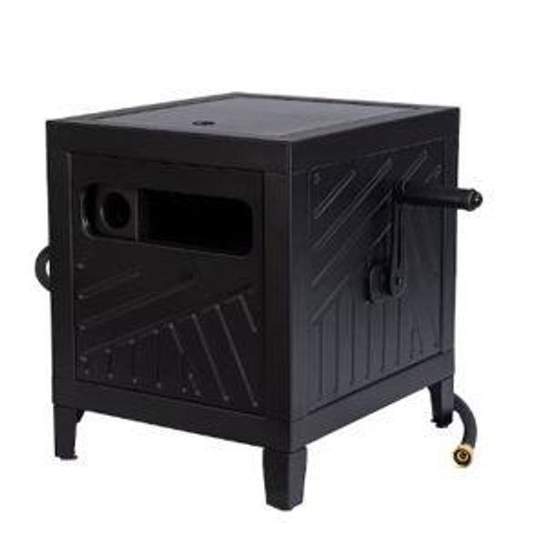 Black Steel Hose Reel