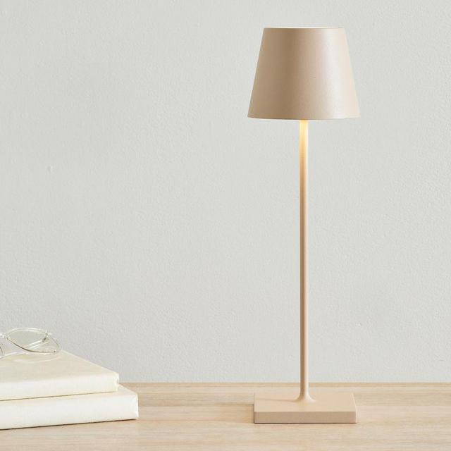 Zafferano Wireless Touch Light, Poldina Pro, Sand