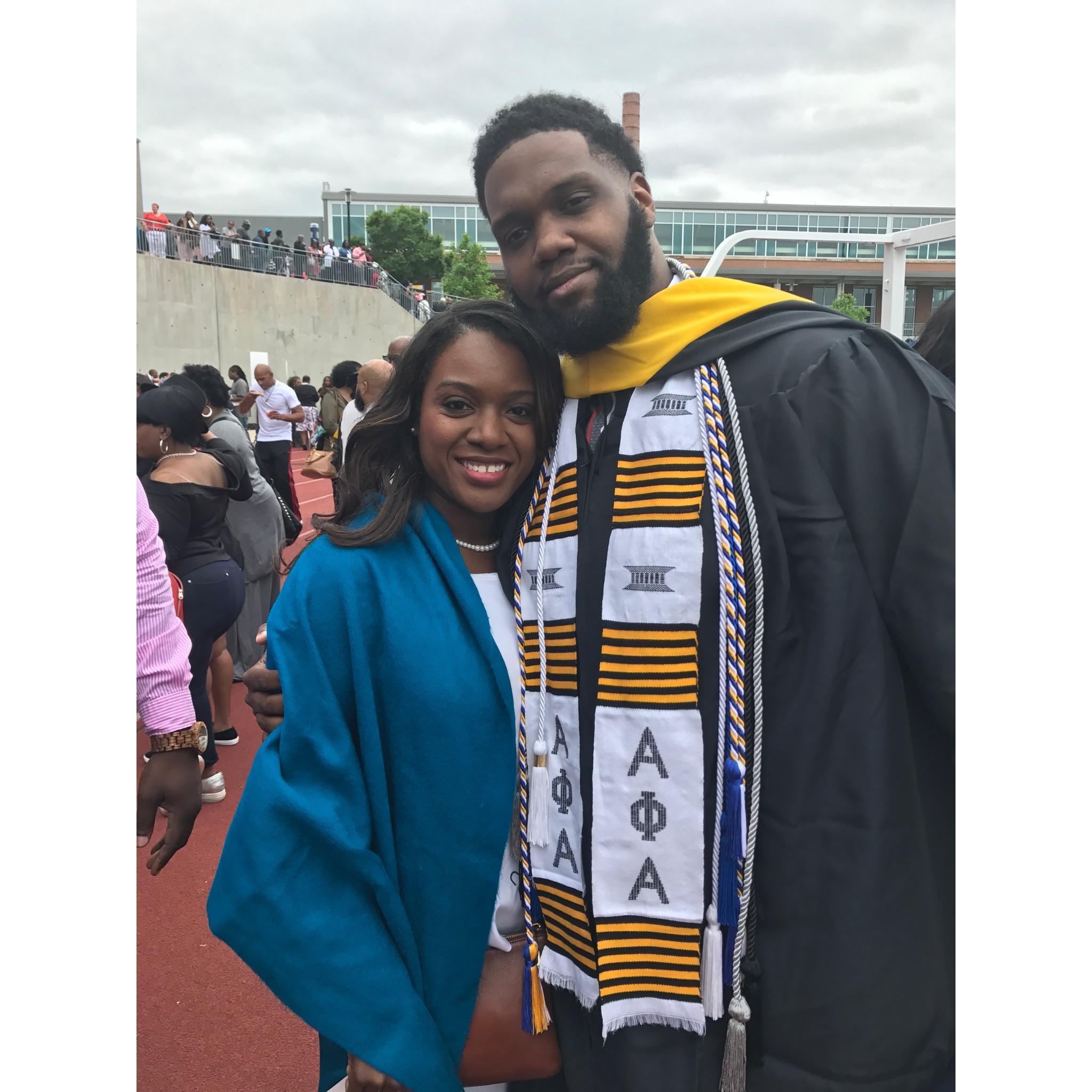 Kirk's Graduation 2017...when we made it official
