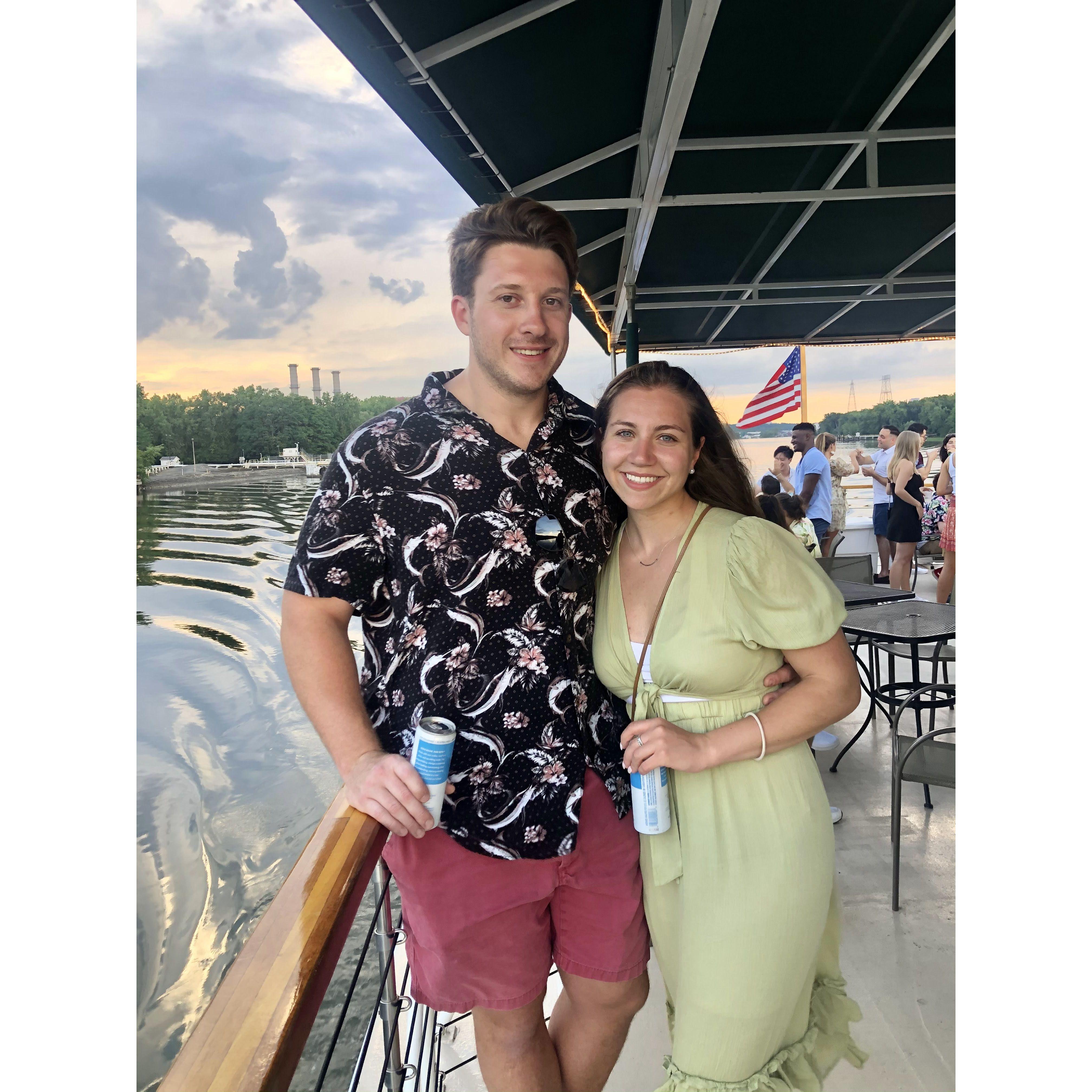 Cruising down the Hudson!