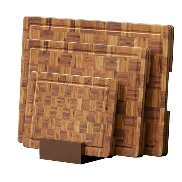 Large Cutting Board,Bamboo Wood Cutting Boards For Kitchen,3 Packs Chopping Board Set With Juice Groove, For Butcher Block,Vegetables,Fruits And Cheese