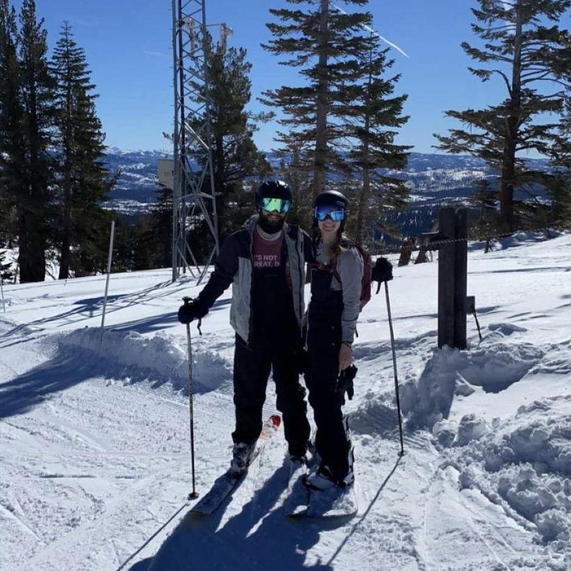 Skiing at Sierra at Tahoe
