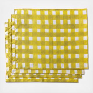 Cross Hatch Placemat, Set of 4