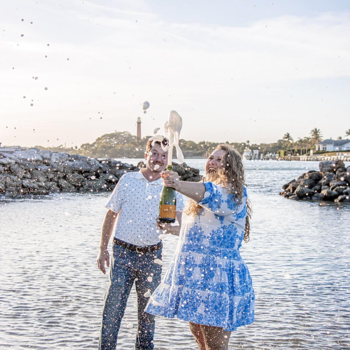 Pop the bubbly! Casey & Ivy are getting married!