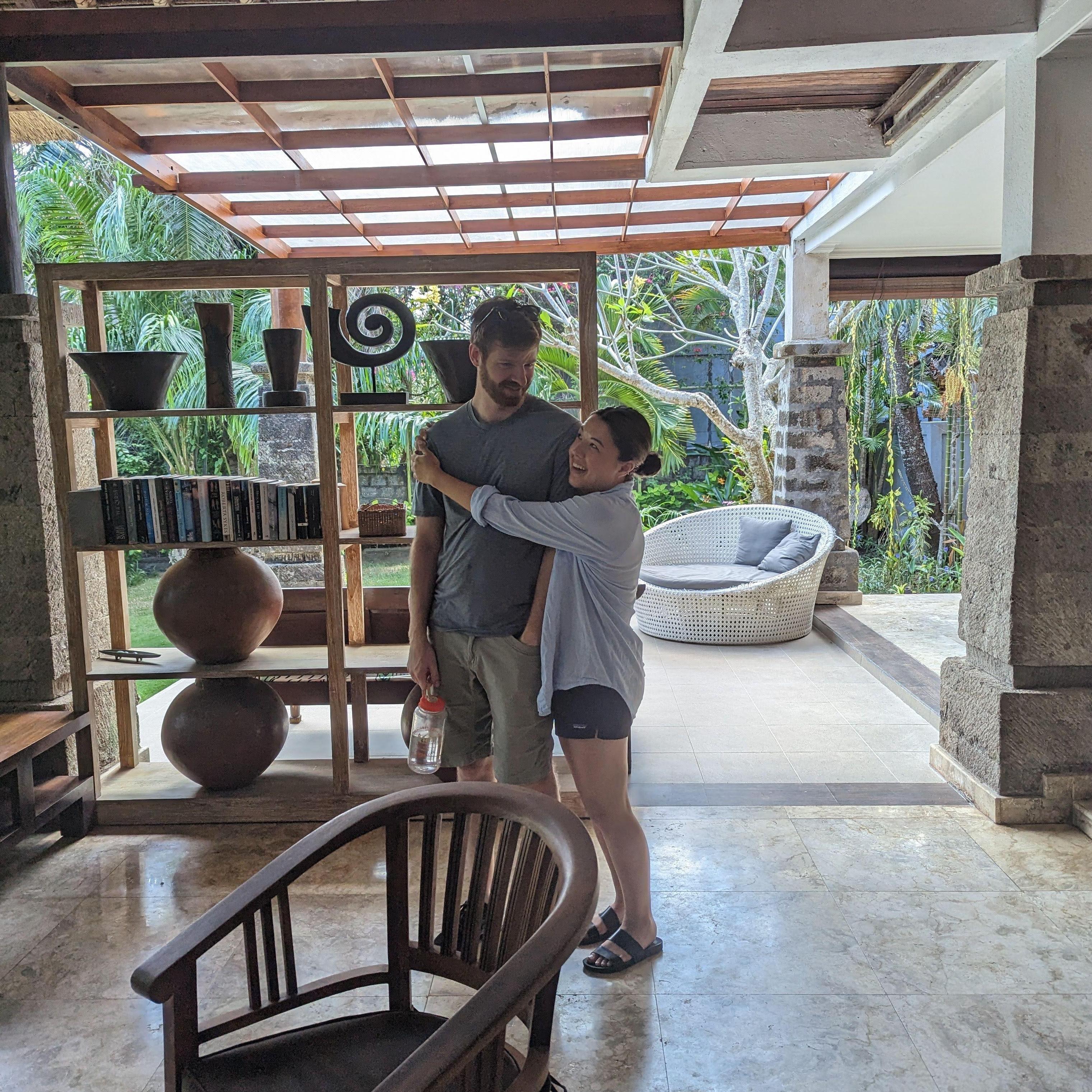 As much fun as our travels are, ultimately our favorite place to be is wherever we're together.