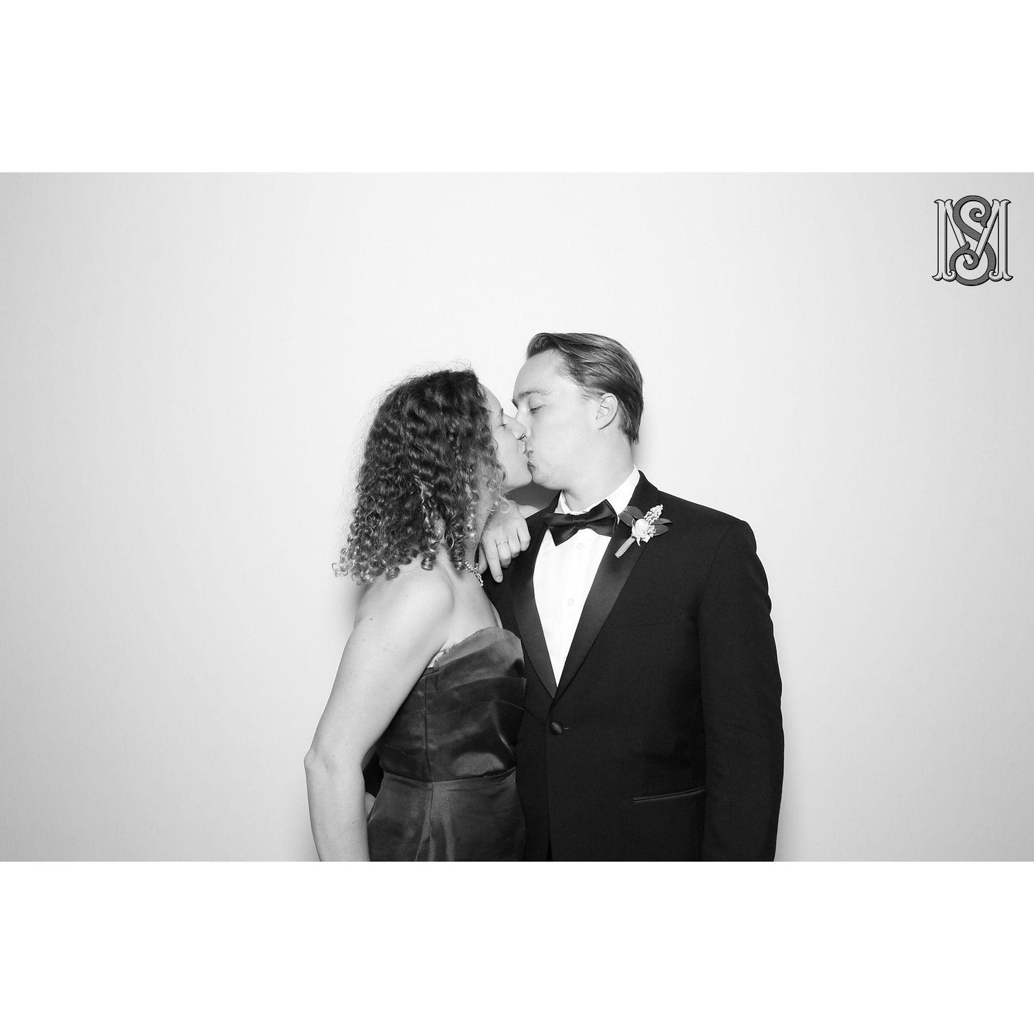 Photobooth at Sam and Michelle's wedding