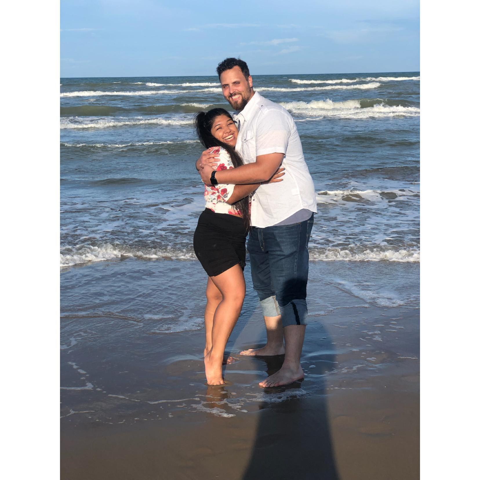 This picture was taken at Boca Chica very close to South Padre Island! Most beautiful and unforgettable view of the Gulf of Mexico!!