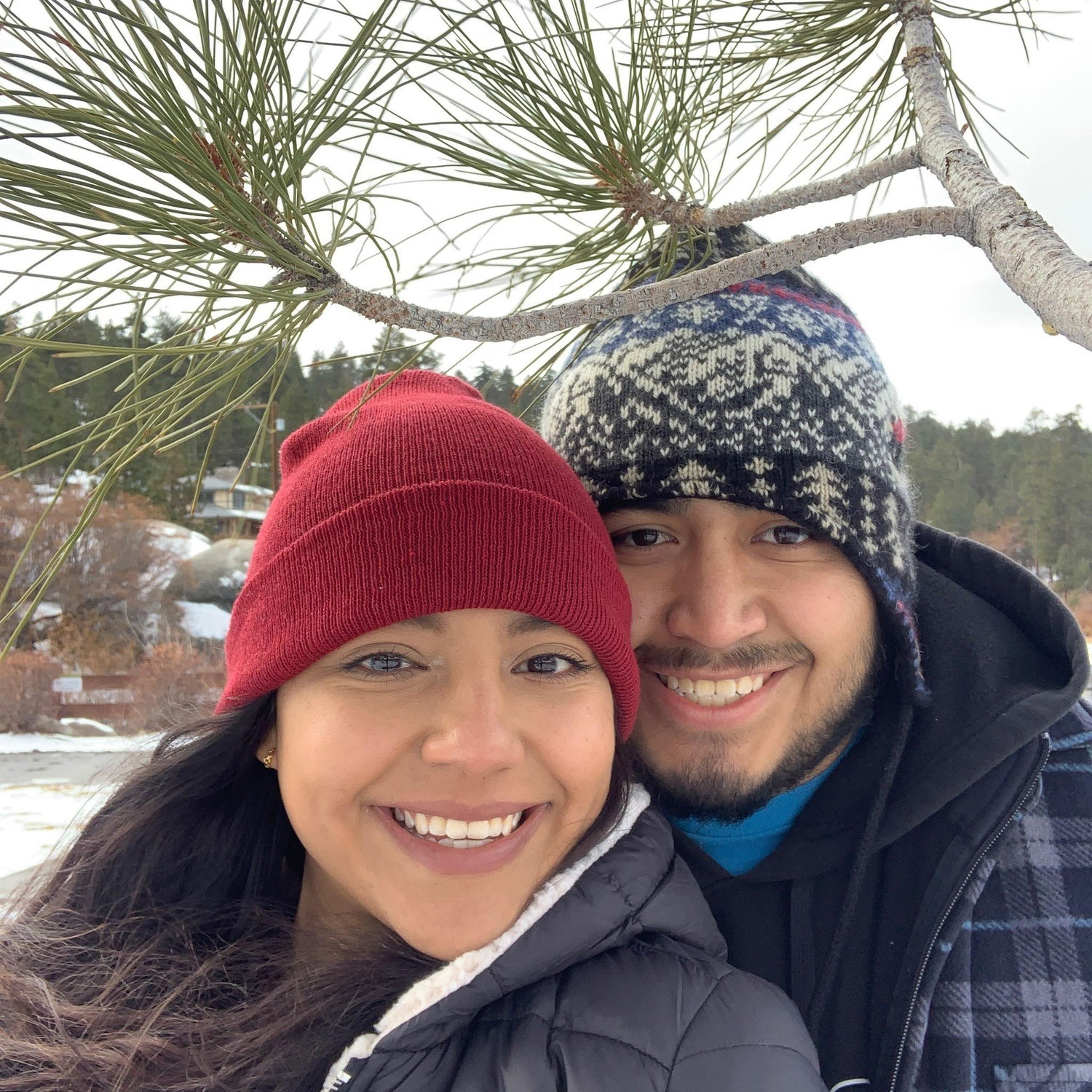First time in the snow