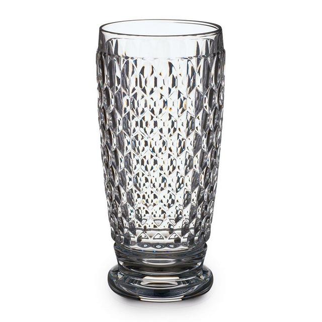 Villeroy & Boch Boston Clear Crystal Highball Glasses, Set of 4
